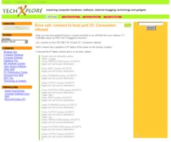 TechXplore.net(Computers) Screenshot