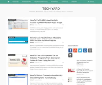 Techyard.net(TECH YARD) Screenshot