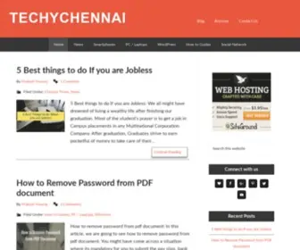 Techychennai.com(Tecychennai) Screenshot