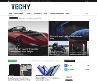 Techyfolios.com(New Technology Blog) Screenshot