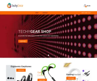 Techygearshop.com(Techy Gear Shop) Screenshot