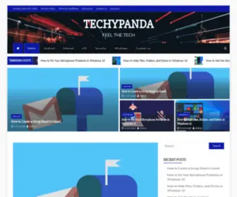 Techypanda.in(Feel the Tech) Screenshot