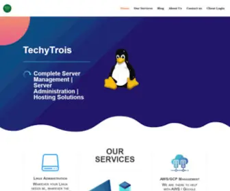 Techytrois.com(Home) Screenshot