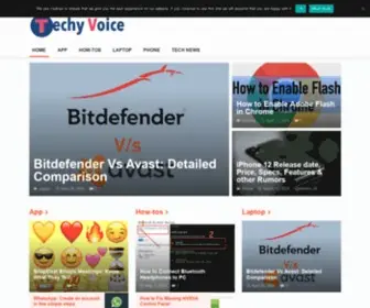 Techyvoice.com(How-To's | Tips & Tricks) Screenshot