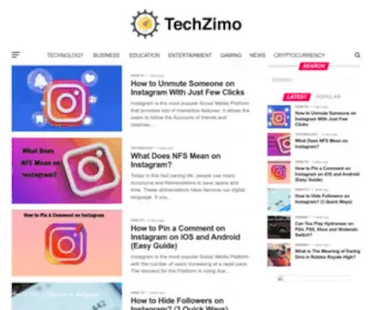 TechZimo.com(Tech Zimo) Screenshot