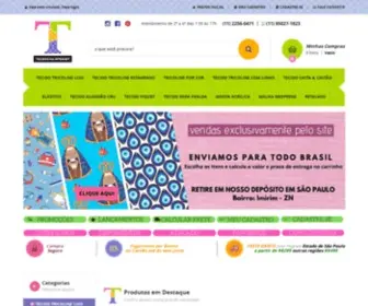 Tecidosnainternet.com.br(Tecidos na Internet) Screenshot