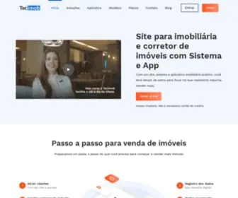 Tecimob.com.br(Site e sistema para imobili) Screenshot
