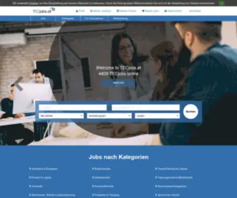 TecJobs.at(Österreichs technisches Karriereportal) Screenshot