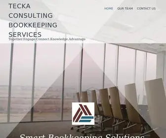 Teckaconsulting.com(TECKA Consulting Bookkeeping Services) Screenshot