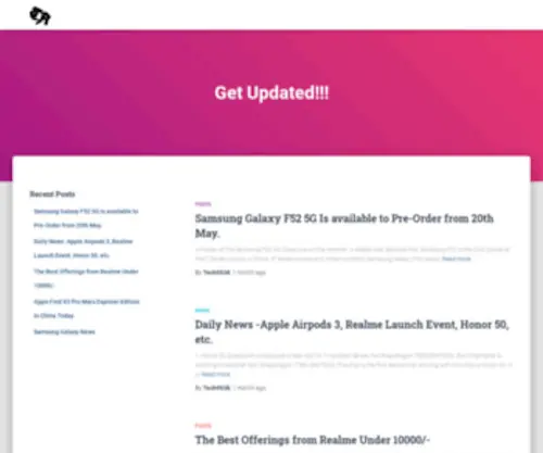 Teckarena.com(Get Updated) Screenshot
