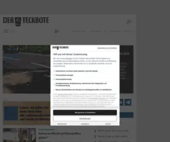 Teckbote.de(Startseite) Screenshot
