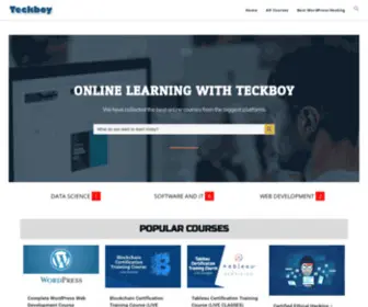Teckboy.com(TechBoy website) Screenshot
