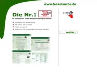 Teckelsuche.de(Welpen) Screenshot