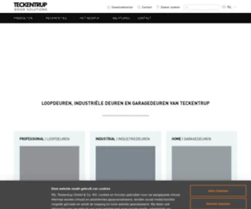 Teckentrup.nl(Teckentrup) Screenshot