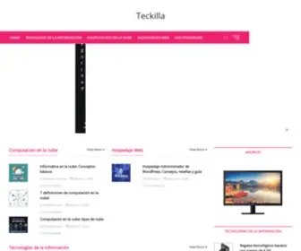 Teckilla.com(Blog de Tecnologia e Informatica) Screenshot