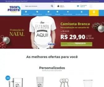 Teckprints.com.br(Personalizados, Camisetas, Canecas, Almofadas, Capas de Celular) Screenshot