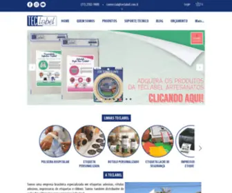Teclabel.com.br(Etiquetas Adesivas) Screenshot