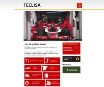 Teclisa.com(Distribuidor de material para el profesional) Screenshot