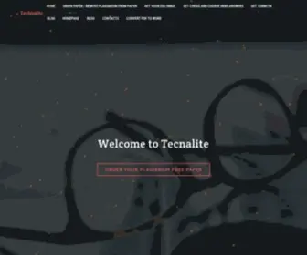 Tecnalite.com(WE REMOVE PLAGIARISM) Screenshot