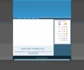 Tecnao.com.ar(Astillero Tecnao) Screenshot