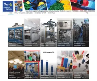 Tecnaplastics.com(TecnA Plastics & Rubber) Screenshot