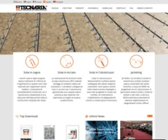 Tecnaria.com(Rinforzo solai e connettori per acciaio) Screenshot