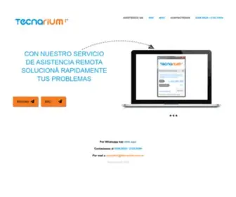 Tecnarium.com.ar(Te acercamos a la tecnologia) Screenshot