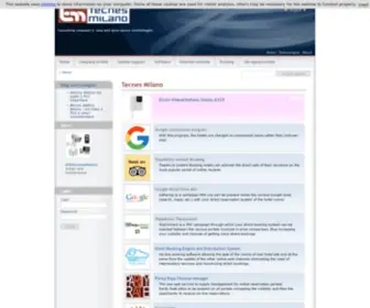 Tecnes.com(Tecnes Milano Srl) Screenshot