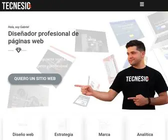 Tecnesio.com(▷ Diseño de páginas web) Screenshot