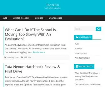 Tec.net.in(Technology Updates) Screenshot