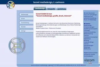 Tecnet.ch(Tecnet mediadesign t) Screenshot