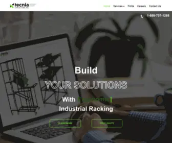 Tecniastructure.com(Tecnia structure) Screenshot