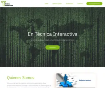 Tecnicainteractiva.com(Técnica) Screenshot