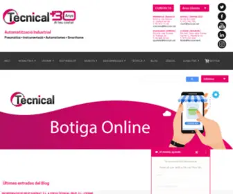 Tecnical.cat(Automatización y robótica industrial) Screenshot