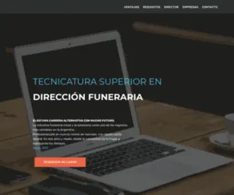 Tecnicaturafuneraria.com(Tecnicatura Funeraria) Screenshot