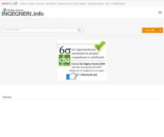 Tecnici.it(Il portale dei professionisti tecnici) Screenshot