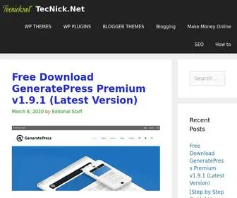 Tecnick.net(A Website Which) Screenshot