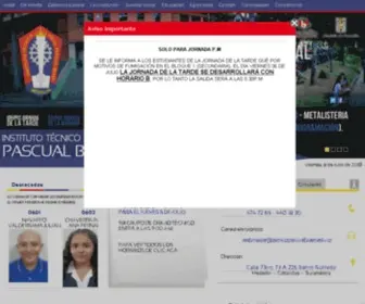 Tecnicopascualbravo.edu.co(Instituto Técnico Industrial Pascual Bravo) Screenshot