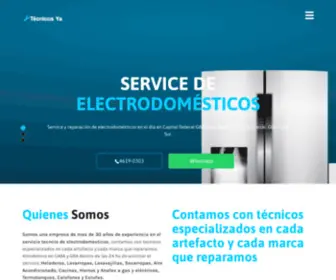 Tecnicos-YA.com.ar(Servicio) Screenshot