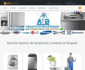 Tecnicosbogota.com(REPARACION DE LAVADORAS EN BOGOTA) Screenshot