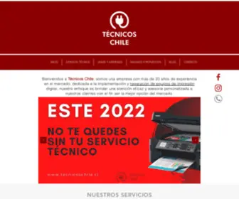 Tecnicoschile.cl(Servicio tecnico impresoras) Screenshot