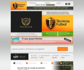 Tecnicosfutbol.com(El portal de los entrenadores) Screenshot