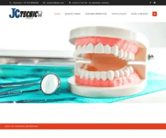 Tecnidentalescastillo.com(Laboratorio dental) Screenshot