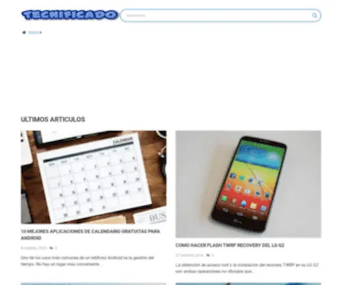 Tecnificado.com(Computadoras, gadgets y mas) Screenshot