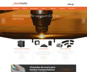 Tecnifuelle.com(Fabrica de fuelles para maquinaria) Screenshot