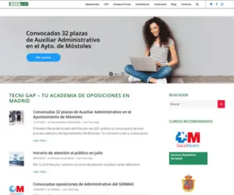 Tecnigap.com(Preparamos todo tu proceso selectico con clases online) Screenshot