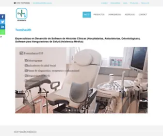 Tecnihealth.com.ec(Historias clínicas electrónicas) Screenshot