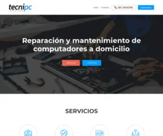 Tecnipc.com.co(Reparación y mantenimiento de computadores en Medelli­n) Screenshot