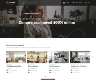 Tecnisa.com.br(Mais construtora por m²) Screenshot