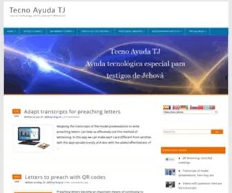 Tecno-Ayuda-TJ.com(Tecno Ayuda TJ) Screenshot